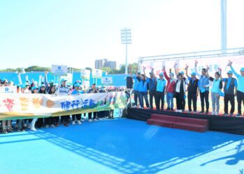 彰化勞資童樂會健行活動盛大登場 近3,800位勞工與家人熱情參與