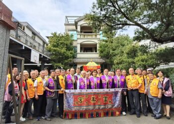 泉郡富美宮蕭府太傅遶境將橫跨西半部 首日蕭氏宗親會熱情接駕