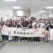 大葉舉辦「黑糖麻糬製作體驗活動」 帶領國外學生親手製作麻糬點心