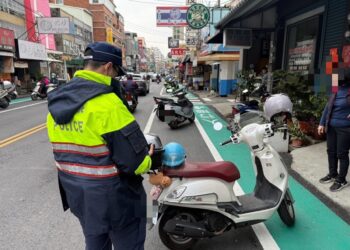 彰化市大埔路新設標線型人行道　彰化警開始違規執法