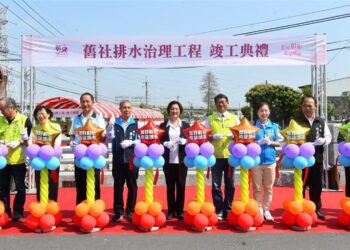 社頭鄉舊社排水全線整治完工　提升排水通洪能力、解決山腳路淹水問題