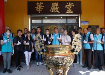 庇蔭後世萬代眾生 鹿港鎮第五公墓華嚴堂重修落成啟用