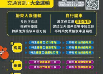 鏡頭君帶你遊　2024新社花海暨花毯節搭乘接駁車最便利