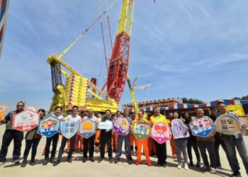 注意吊車安全！-中市勞工局攜手網紅拍攝安全宣導影片