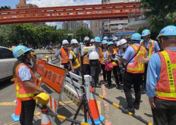 全方位智慧安全管理-中市忠明南路改善工程力爭「金安心」榮譽