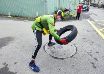 滅孓不鬆懈！中市府籲雨後黃金48小時清理積水容器