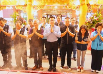 中市烏日玉闕朝仁宮慶祝玄壇元帥渡台安座紀念-鄭副市長感謝庇佑鄉里