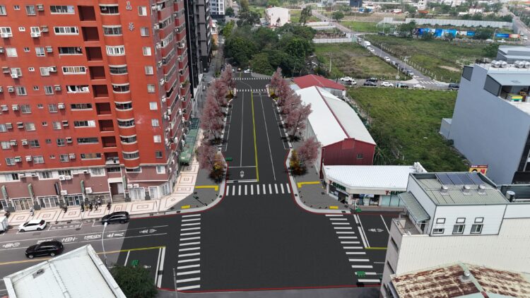 有效改善區域路網-北屯區庄美街打通銜接后庄北路開工