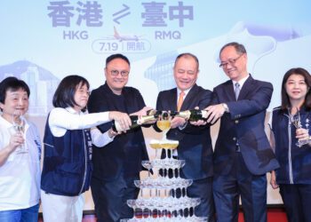 台中機場航班數增長81%全國第一！香港航空看好中台灣潛力7/19開航