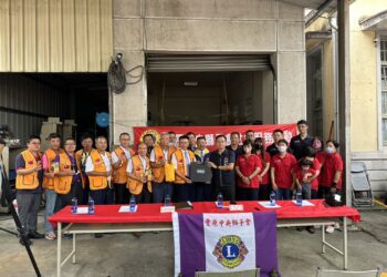 「豐原中央獅子會」慷慨捐贈救災裝備器材-助力第二救災救護大隊石岡分隊提升消防量能