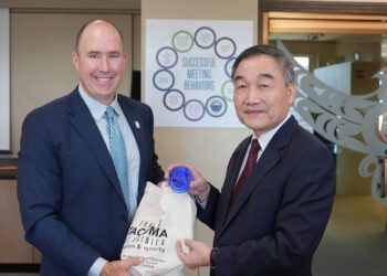 姊妹市塔可瑪締盟24週年！黃副市長拜會海因斯副市長邀訪台中