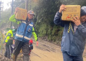 物資24小時內抵達！凱米颱風和平區道路中斷-盧市長令市府總動員：感謝每位英雄