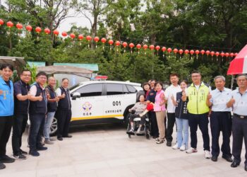 以善傳家、回饋鄉里！企業捐贈潭子區甘蔗里守望相助隊巡邏車-提升里隊巡守戰力