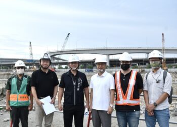打造全國首座「雙館」國際級台中巨蛋！-運動局長視察工程進度慰勉團隊