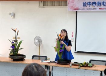中市農業局8-10月辦社區花藝活動-引領提升國人用花頻率