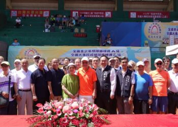 以球會友不間斷-第22屆筑波木笑盃網球賽熱鬧開打