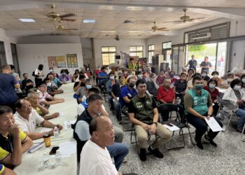 提升地方用水品質！中市經發局辦理清水區5里自來水申裝說明會