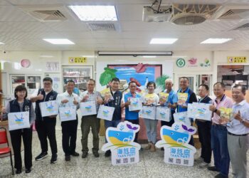 展現大安區農業實力！中市推新品「海尪窟杏仁脆豬肉乾」