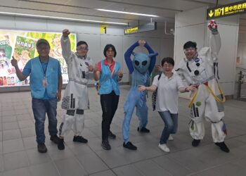 台中捷運變身歡樂舞台！foca馬戲團快閃演出精彩可期