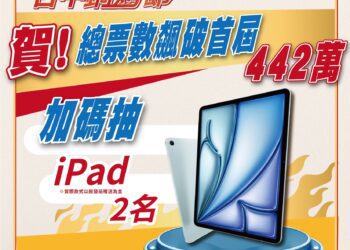 破紀錄！中市鍋烤節總票數飆破445萬-明日加碼抽ipad