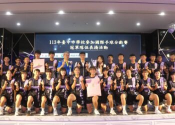 中市小將遠征歐洲國際手球分齡賽-3校4隊勇奪冠軍