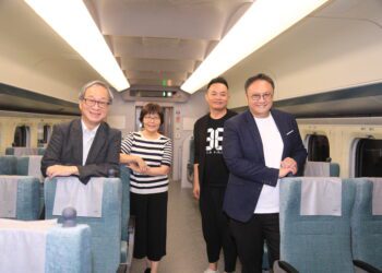 全台首創！-中台灣影視基地「高鐵車廂攝影棚」亮相　鄭副市長：帶領產業走向國際化