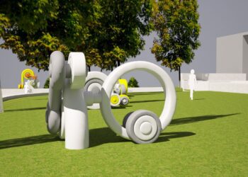 花蕊綻放！中市東區公兒30地下停車場公共藝術評選出爐