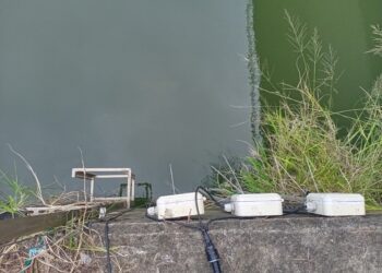 科技執法提高稽查效能-中市環保局運用水盒子監控水質變化