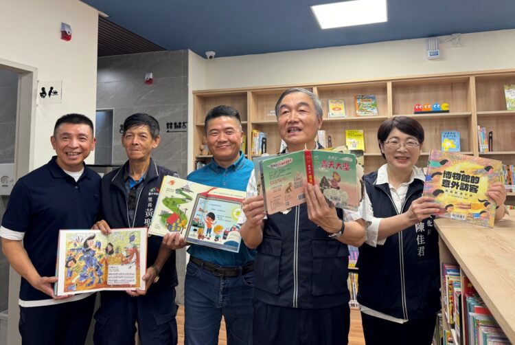 中市龍井圖書館全新亮相 -文化局邀市民「龍」來讀冊
