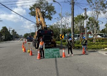 中市主動出擊-建設局啟動南京東路樹木褐根病整治作業