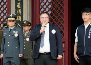 九三軍人節中市忠烈祠秋祭-鄭副市長、張副秘書長緬懷先賢烈士