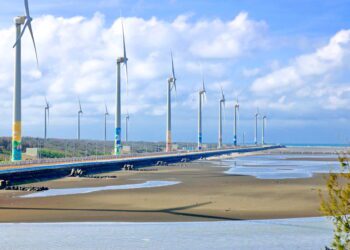 打造友善減碳騎乘環境-中市府編1000萬經費修繕更新濱海自行車道