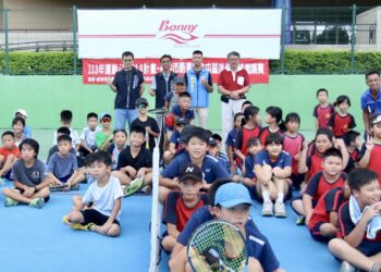 鼓勵兒童培養運動興趣-超萌迷你網球賽台中開打