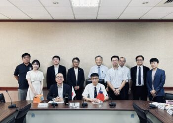 加強台日國際教育交流-大分縣佐伯市副市長山崎吉明拜訪中市府