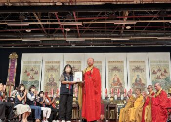 淨土院基金會連續3年送愛　中市府感謝行善不遺餘力