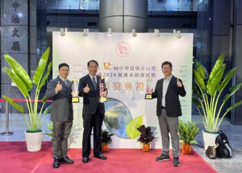 雙囍臨門！中市府水利局榮獲第32屆中華建築金石獎肯定