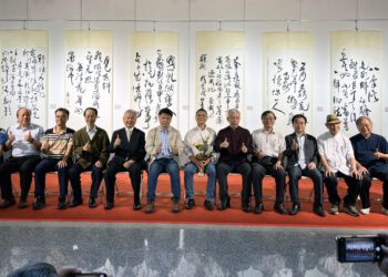 從痴情到仛寂-中市港藝中心「施永華七十書法展」邀您共賞藝術心境