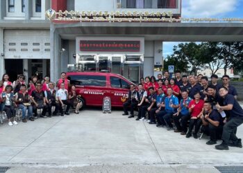 救災量能提升！-台中市恆愛慈善會捐贈中市府消防警備車