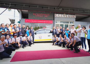 巡邏戰力大升級！-中市府補助烏日區溪埧里巡邏車汰舊換新