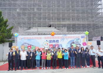 溫暖守護逝者與家屬的追思空間-中市太平第3座納骨塔今上梁