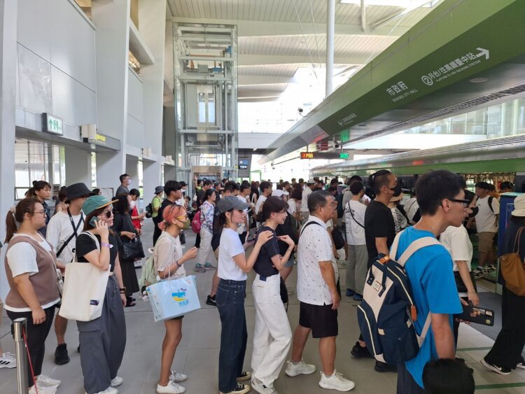 昨中捷運量創3項歷史新高-中捷疏運規劃奏效感謝旅客配合