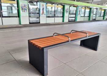 中捷增設月台候車座-10月底將達62座、186張座位