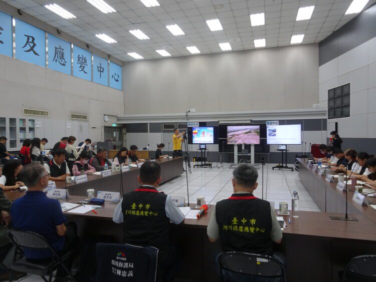 強化應變即時性！-中市府辦河川揚塵應變防護演練