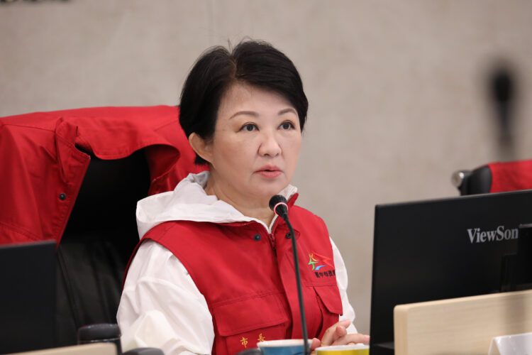 山陀兒颱風龜速前進-中市災害應變中心一級開設工作會報-盧市長：市府持續加強戒備