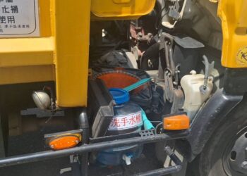 全國首創！中市垃圾車加裝「行動洗手桶」-便民貼心保清潔