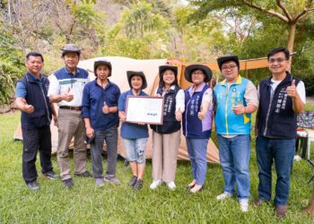 中市首家原住民地區既有露營場取得設置登記-觀旅局輔導露營場合法化邁向新進程