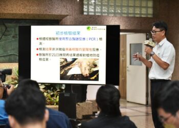 台中梧棲豬隻驗出「非洲豬瘟」陽性 全國豬隻禁運禁宰5天.禁廚餘養豬