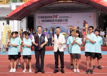 參加人數歷屆之最！第14屆台中身障市運會熱情開賽-張副秘書長勉勵選手爭取佳績
