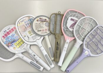 中市府抽驗8款手持充電式電蚊拍-產品品質均合格