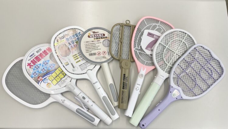 中市府抽驗8款手持充電式電蚊拍-產品品質均合格